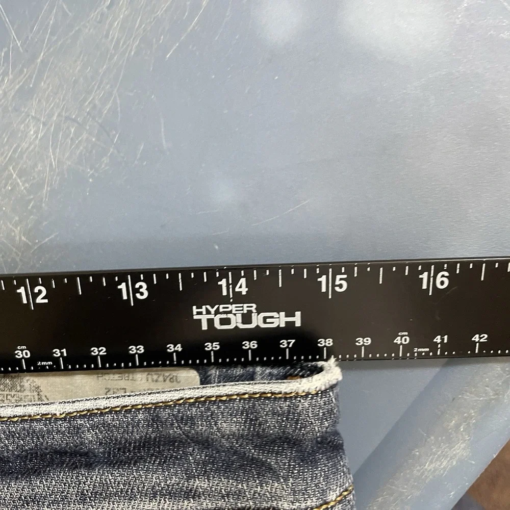 Diesel Thommer Slim Fit Denim Jeans Mens 29x32 Skinny Whisker Fade Distressed
